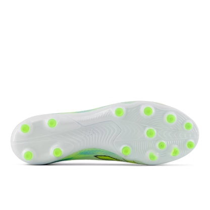 White With Alkaline Green