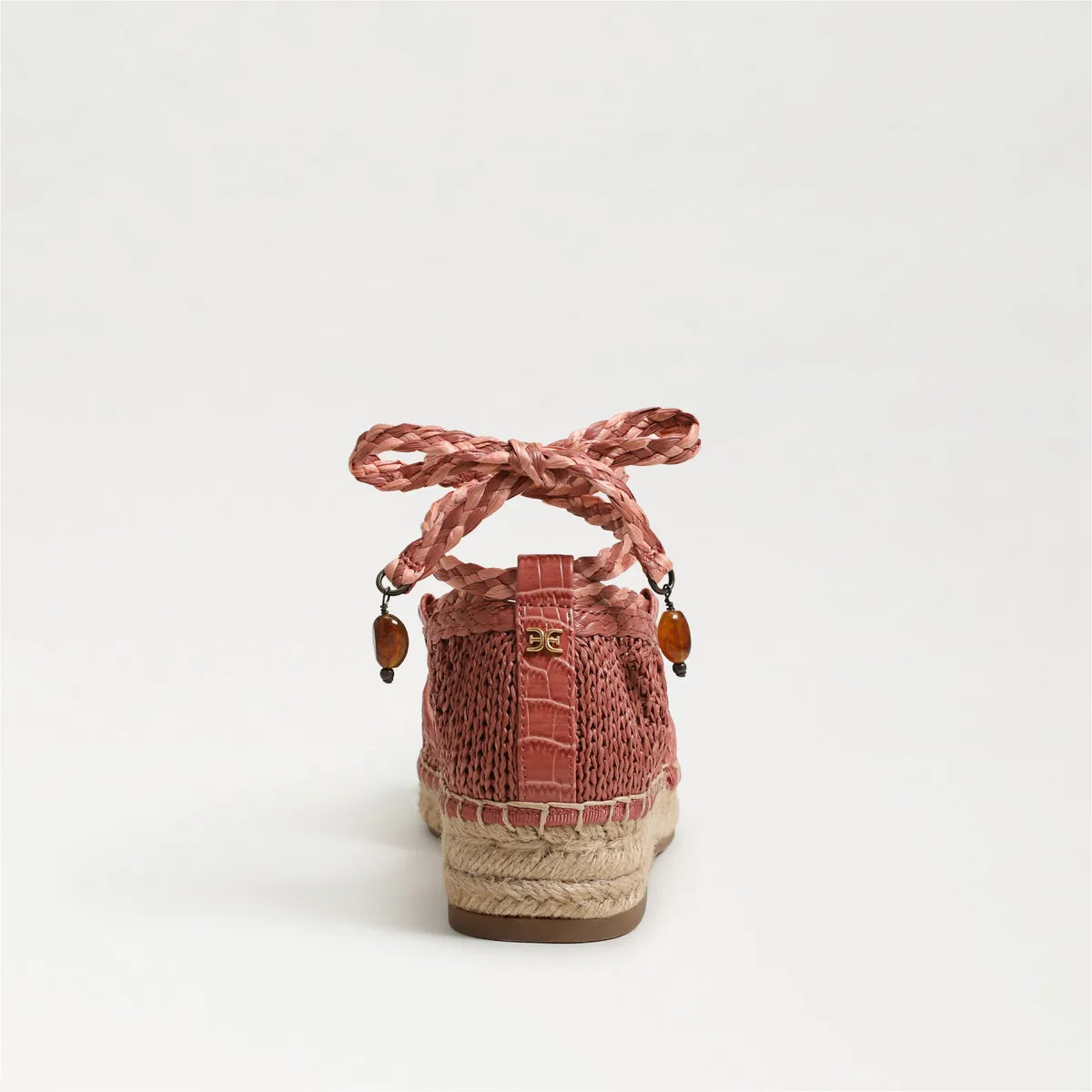 Indie Pink Faux Raffia