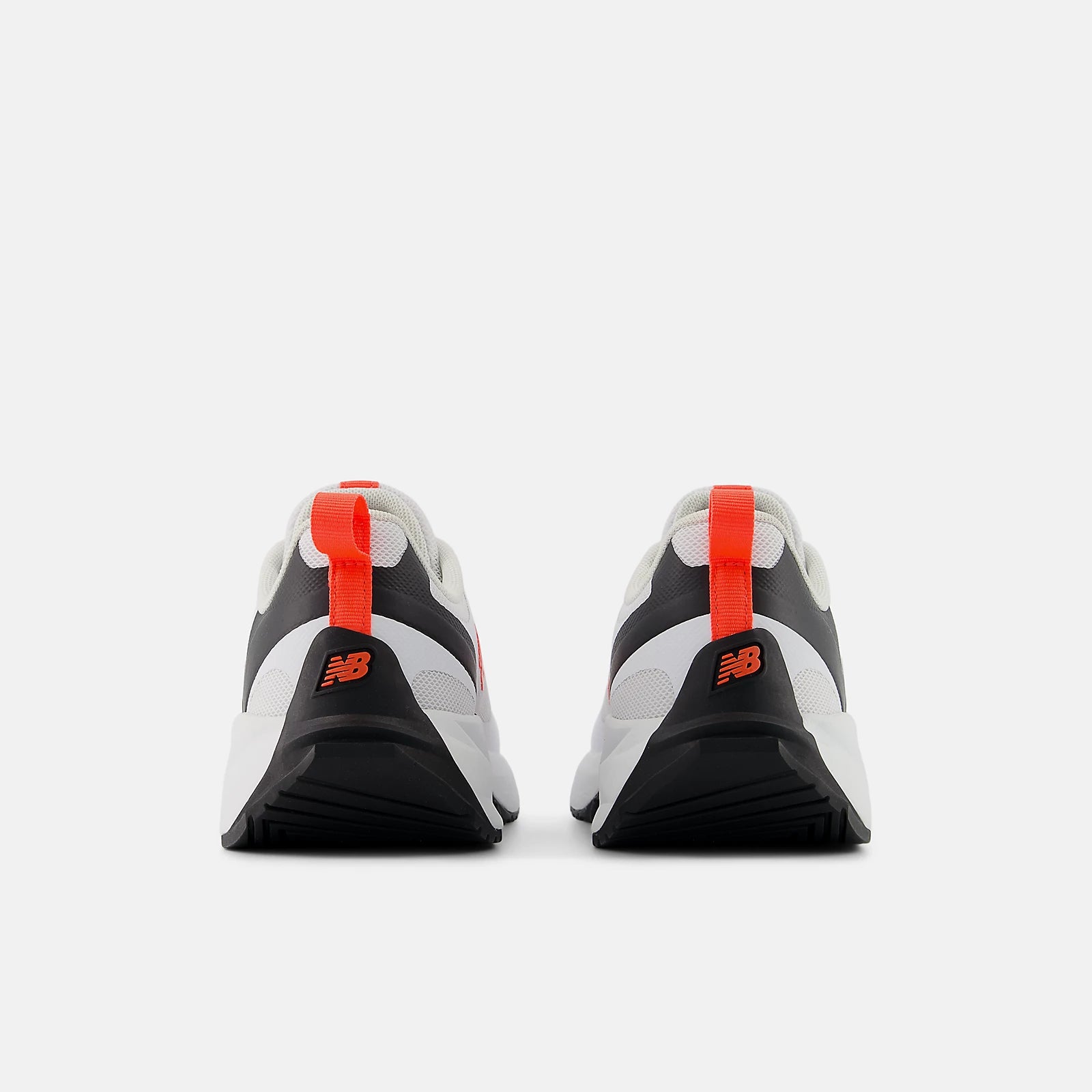 White With Urgent Red And Black
