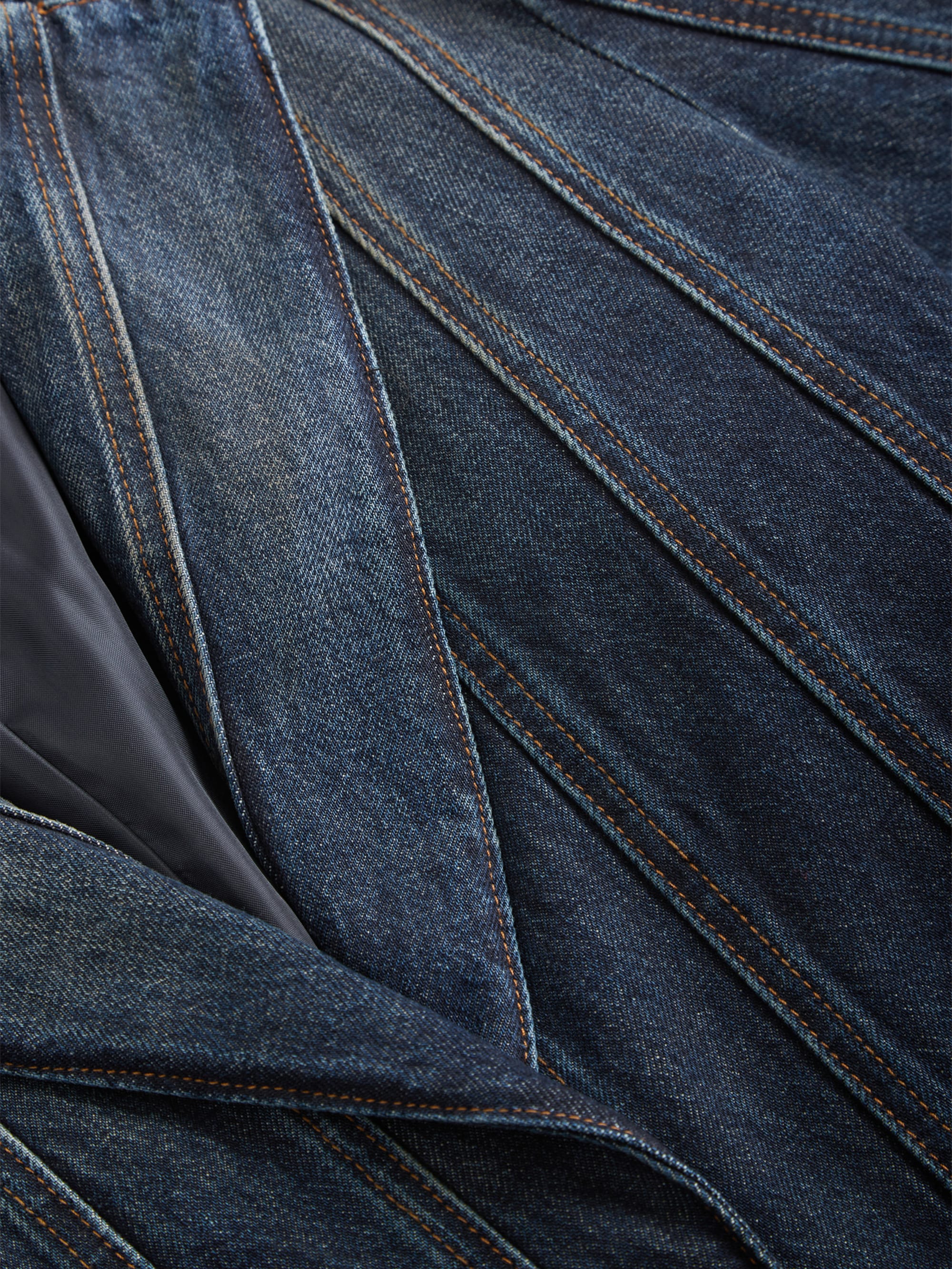 Gusa Sanded Dark Indigo W