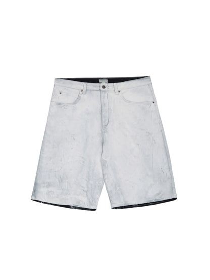 Gusa White Coated Twill