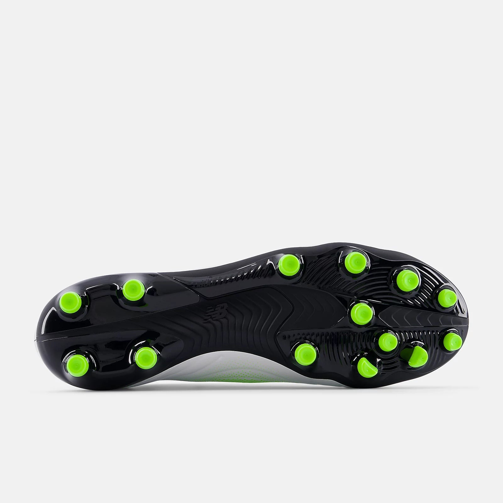 White With Black And Pixel Green