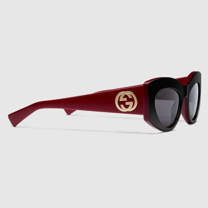 negro y rojo Gucci Rosso Ancora