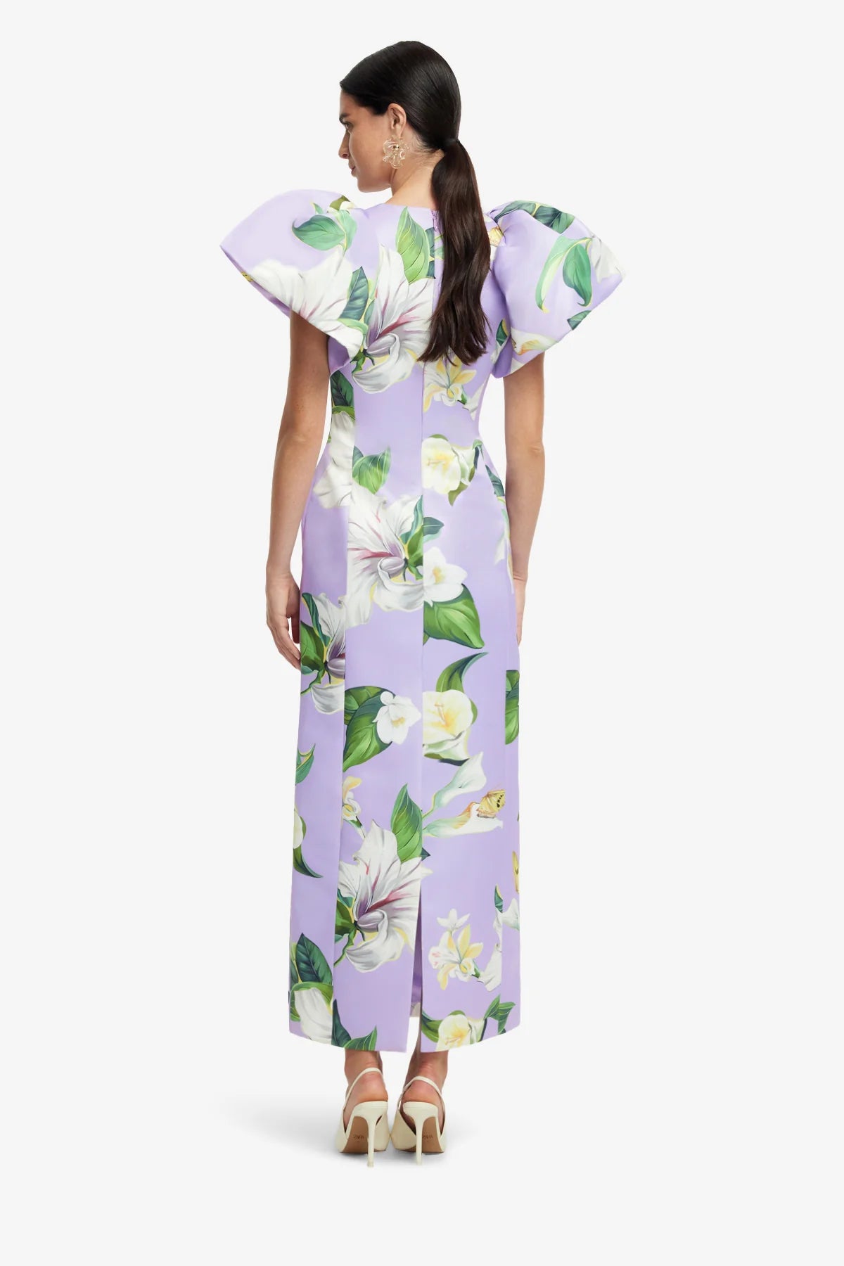 Lily Blossom Print in Lilac