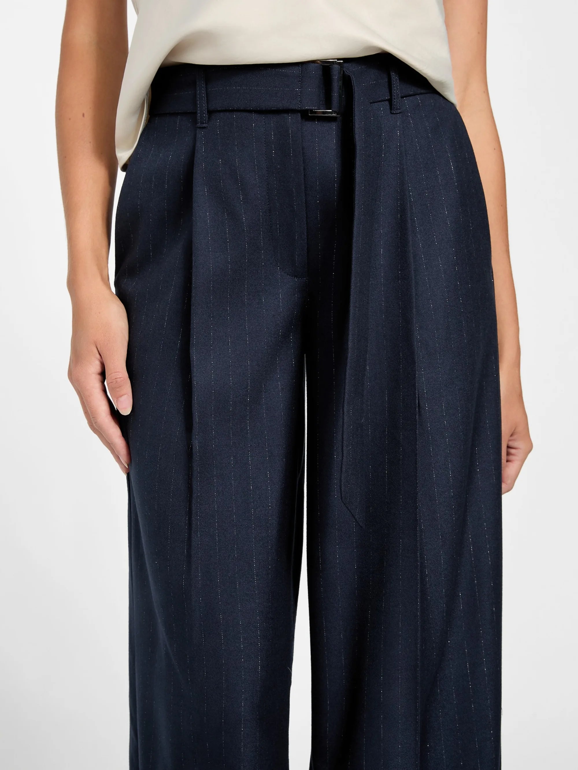 Suiting Blue Pinstripe Co