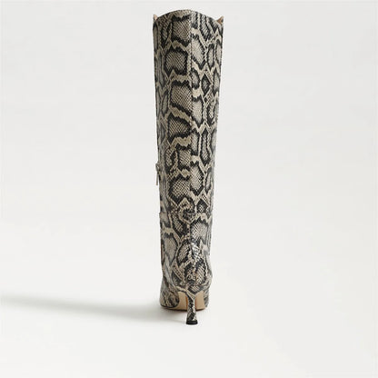 Roccia Grey Snake Print