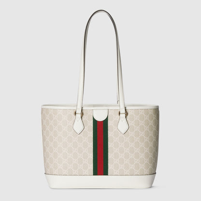 tejido beige y blanco con GG
