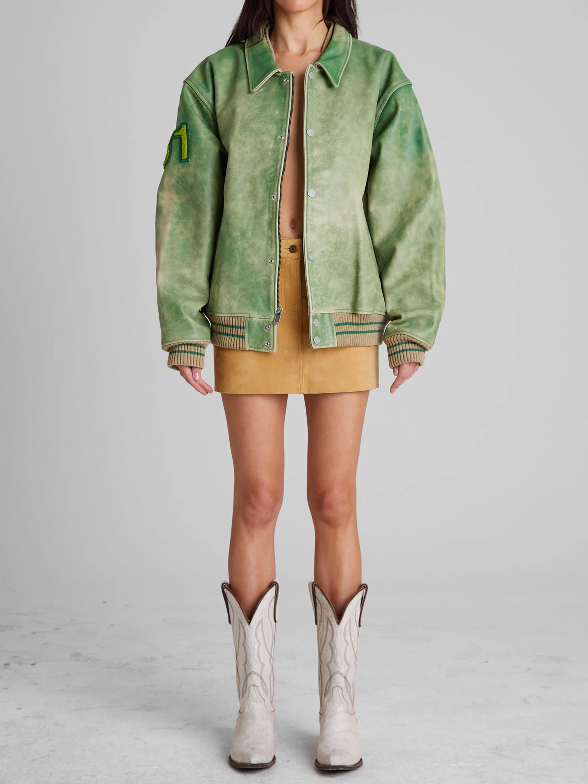 Gusa Letterman Green