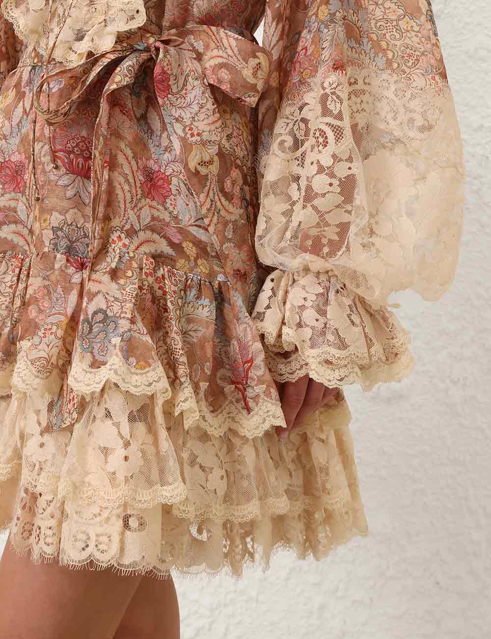 Tan Floral