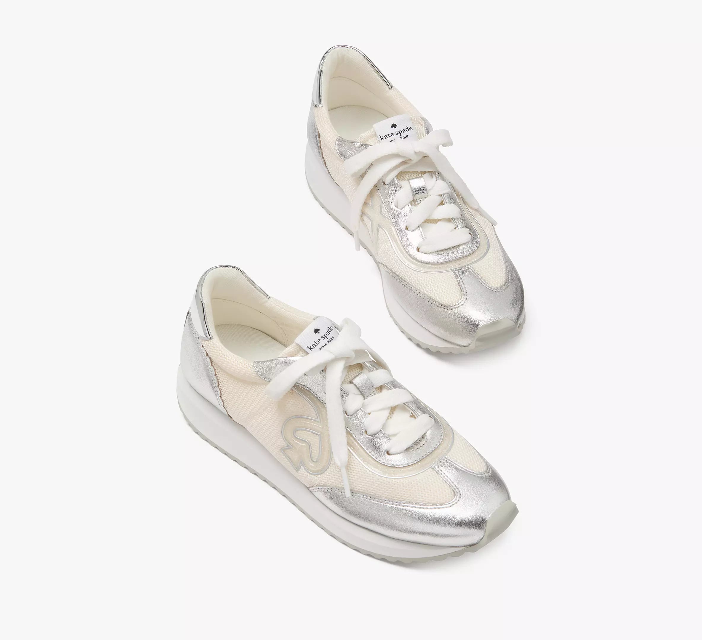 Cream/Silver Multi