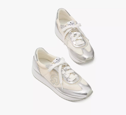 Cream/Silver Multi