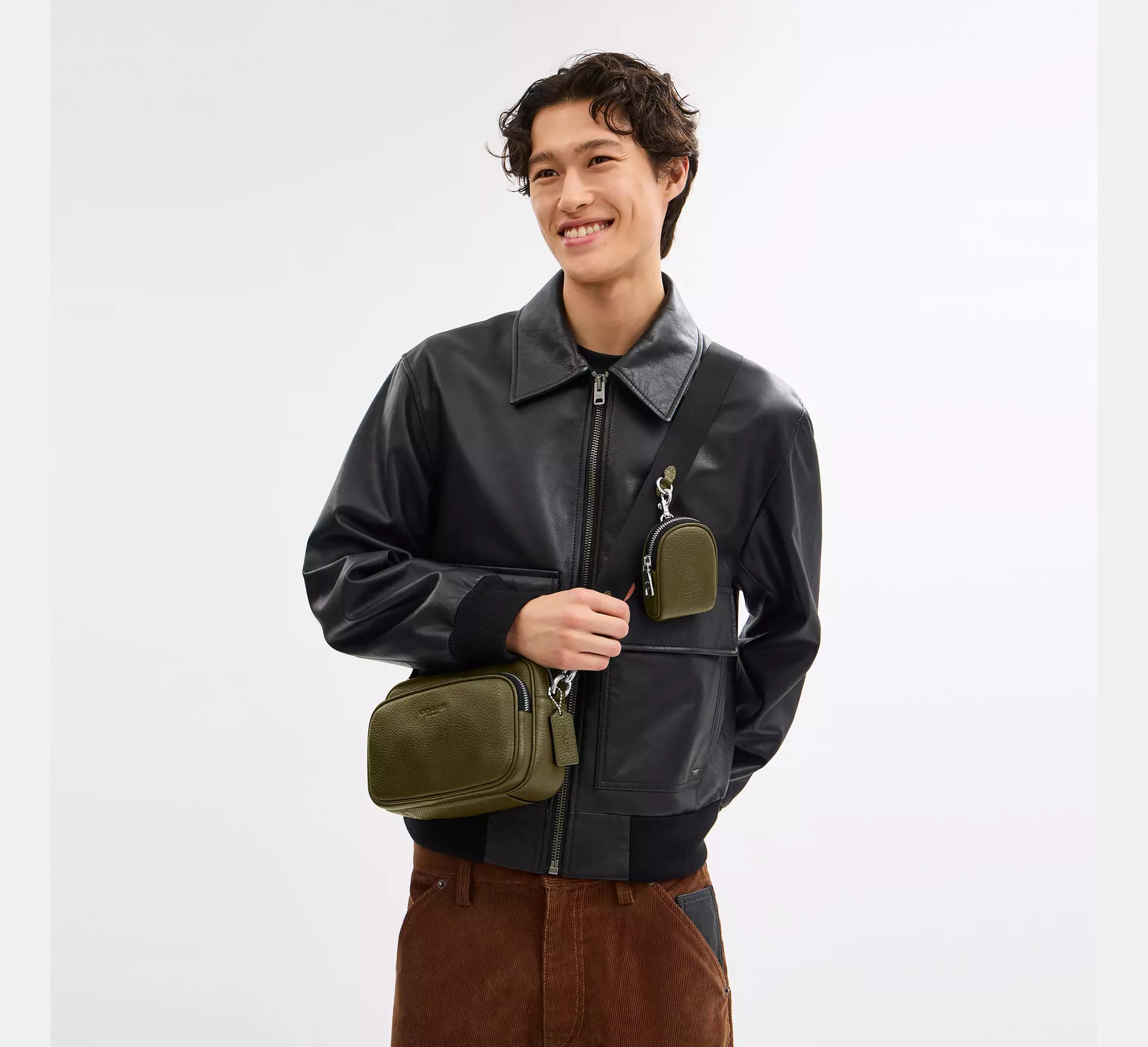 Silver/Olive