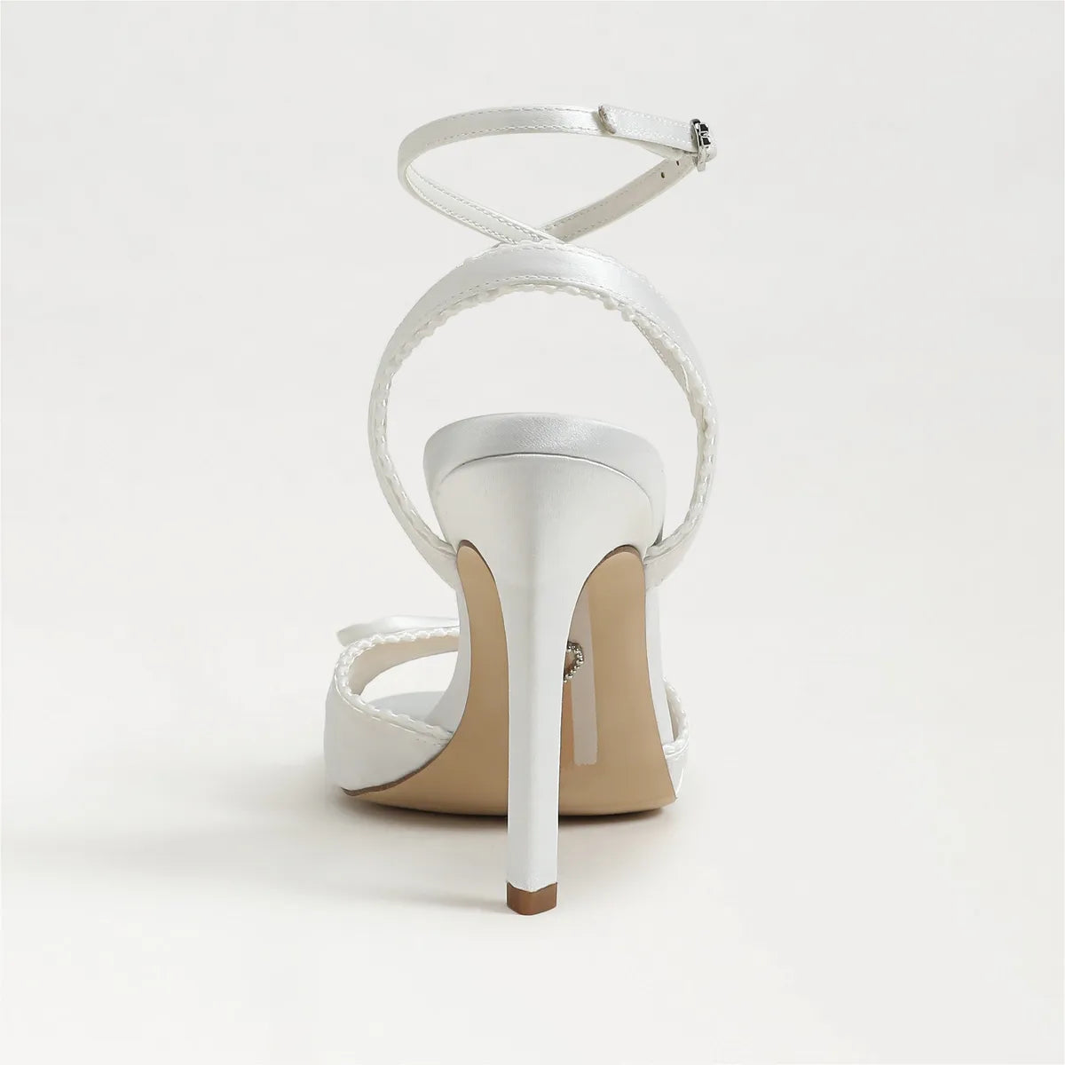 Bright White Satin Fabric