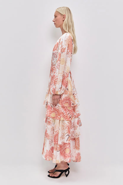 RUST NATIVE FLORAL