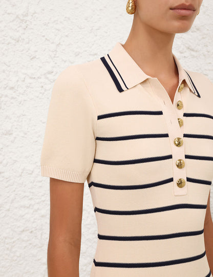 Cream Navy