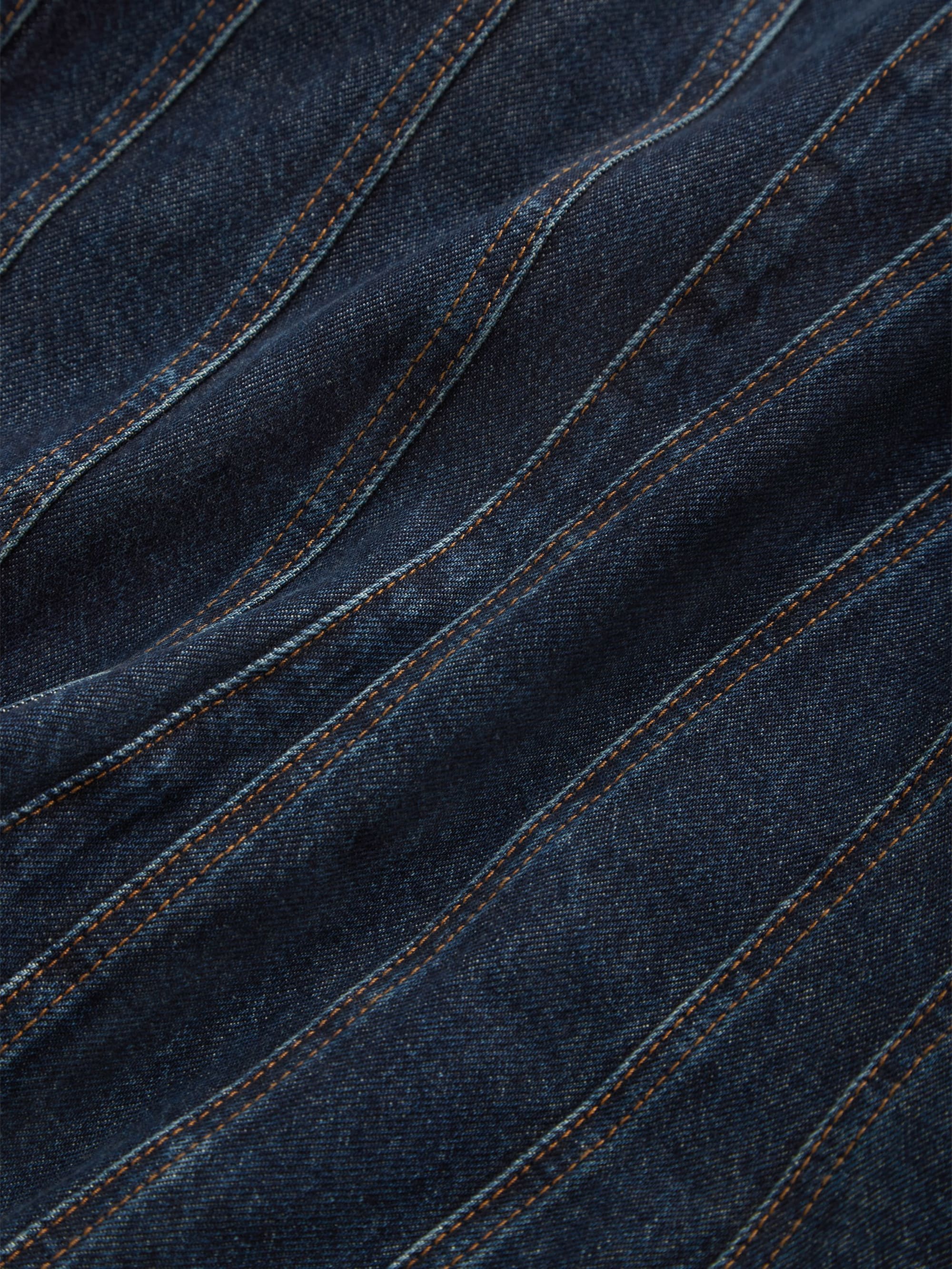 Gusa Sanded Dark Indigo W