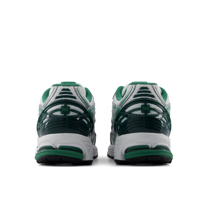 White With Nordic Green