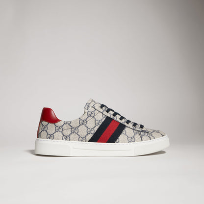 Supreme beige y azul