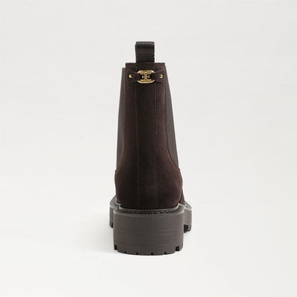 Chocolate Brown Suede