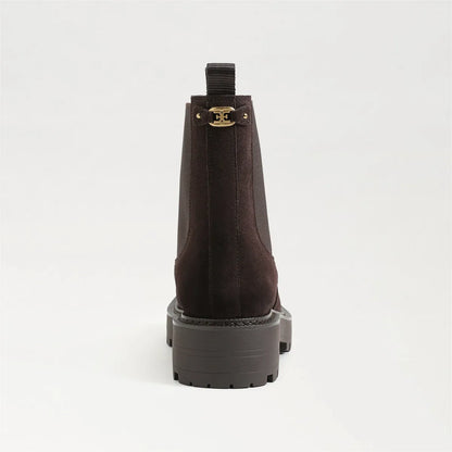 Chocolate Brown Suede