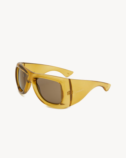 Transparent Yellow And Brown