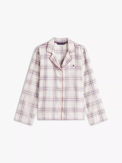 Whisper White / Plaid