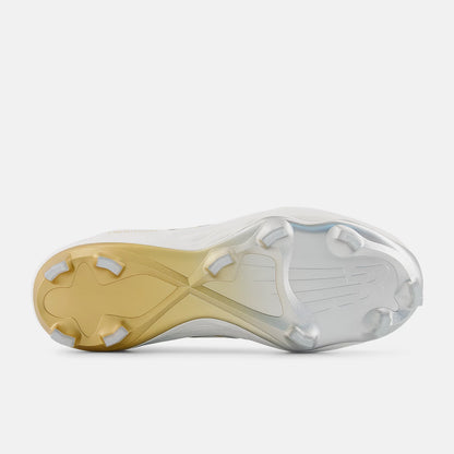 White With Gold