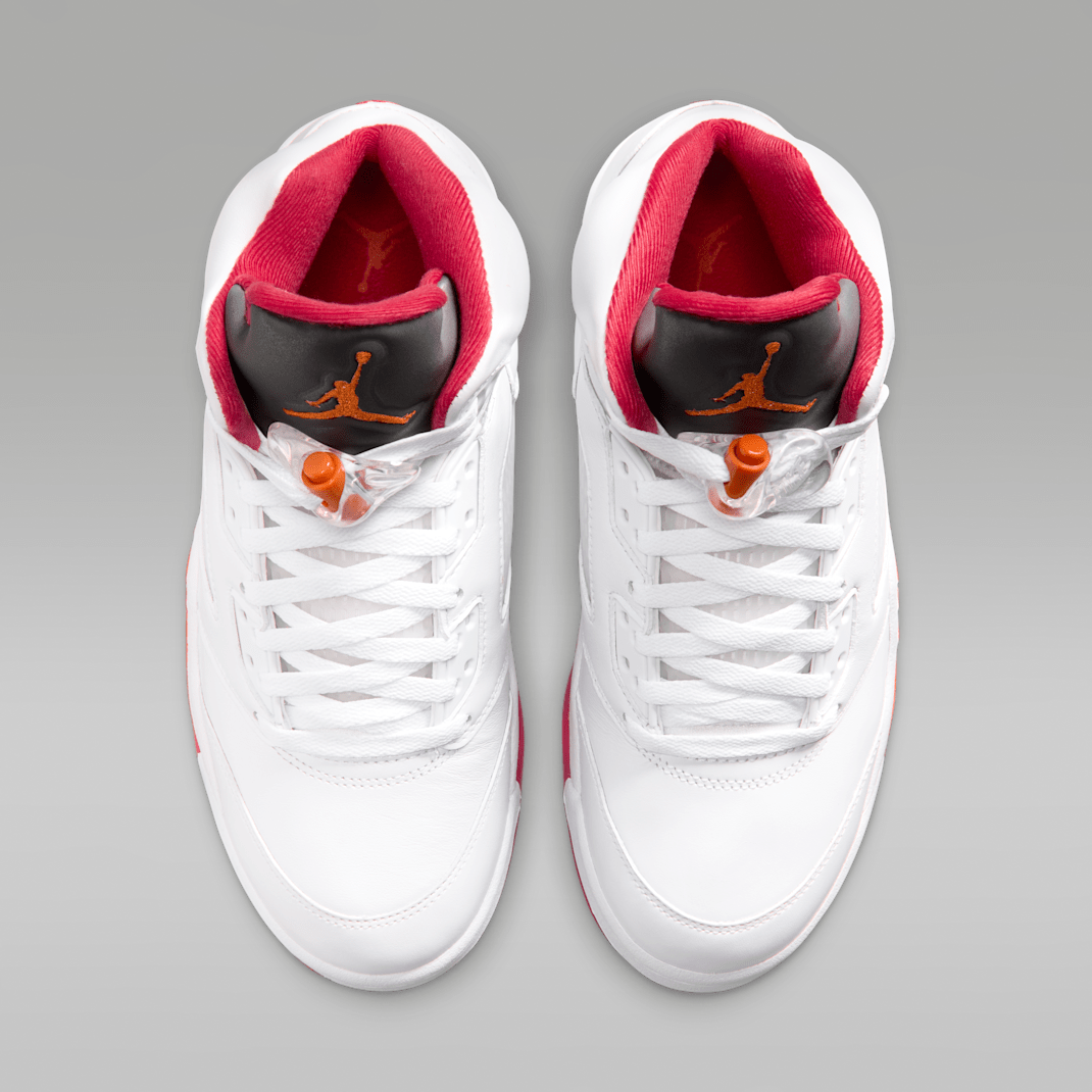 White/Fire Red/Sunset