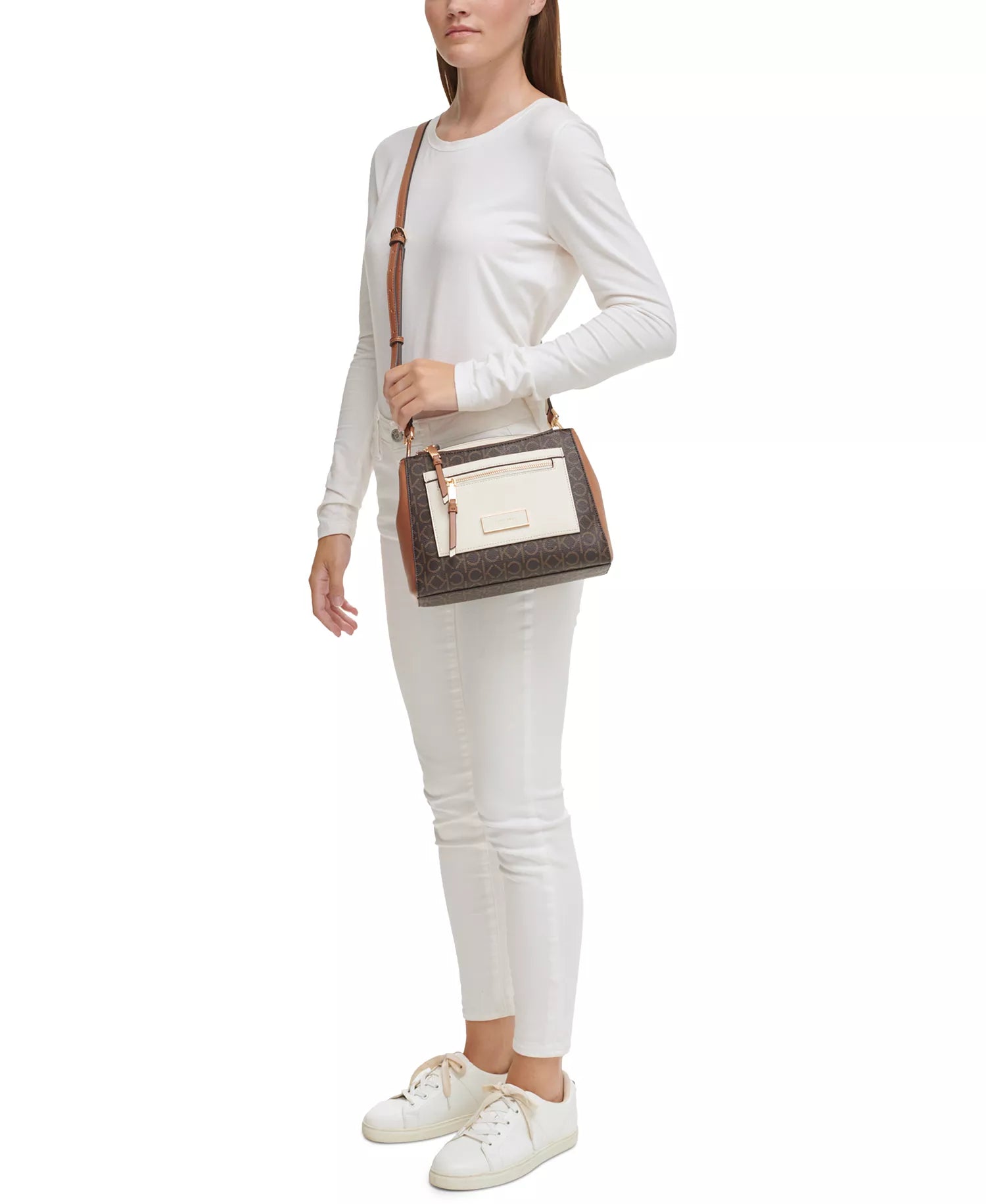 Brown Khaki/Caramel/Cherub White