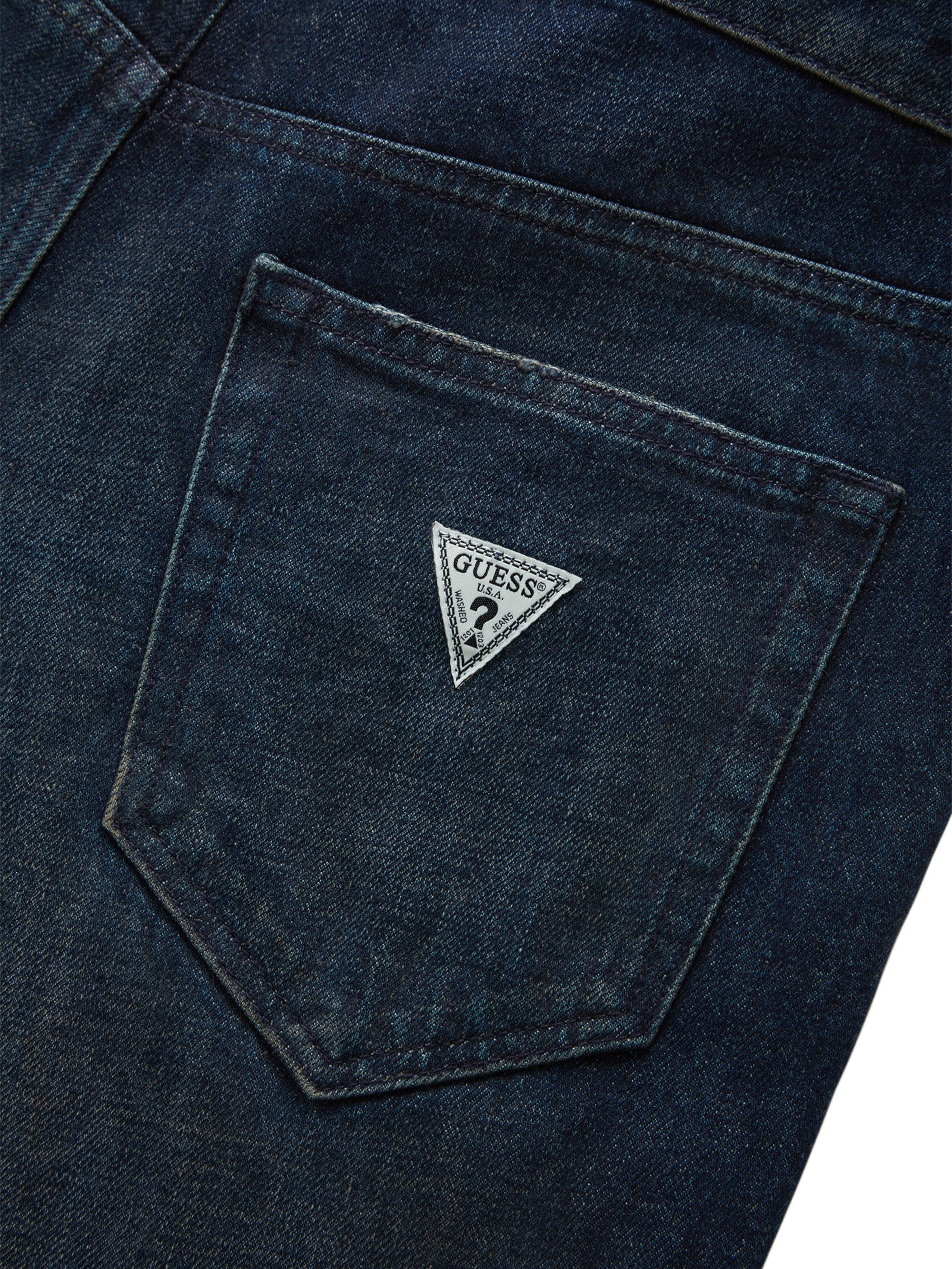 Gusa Sanded Dark Indigo W