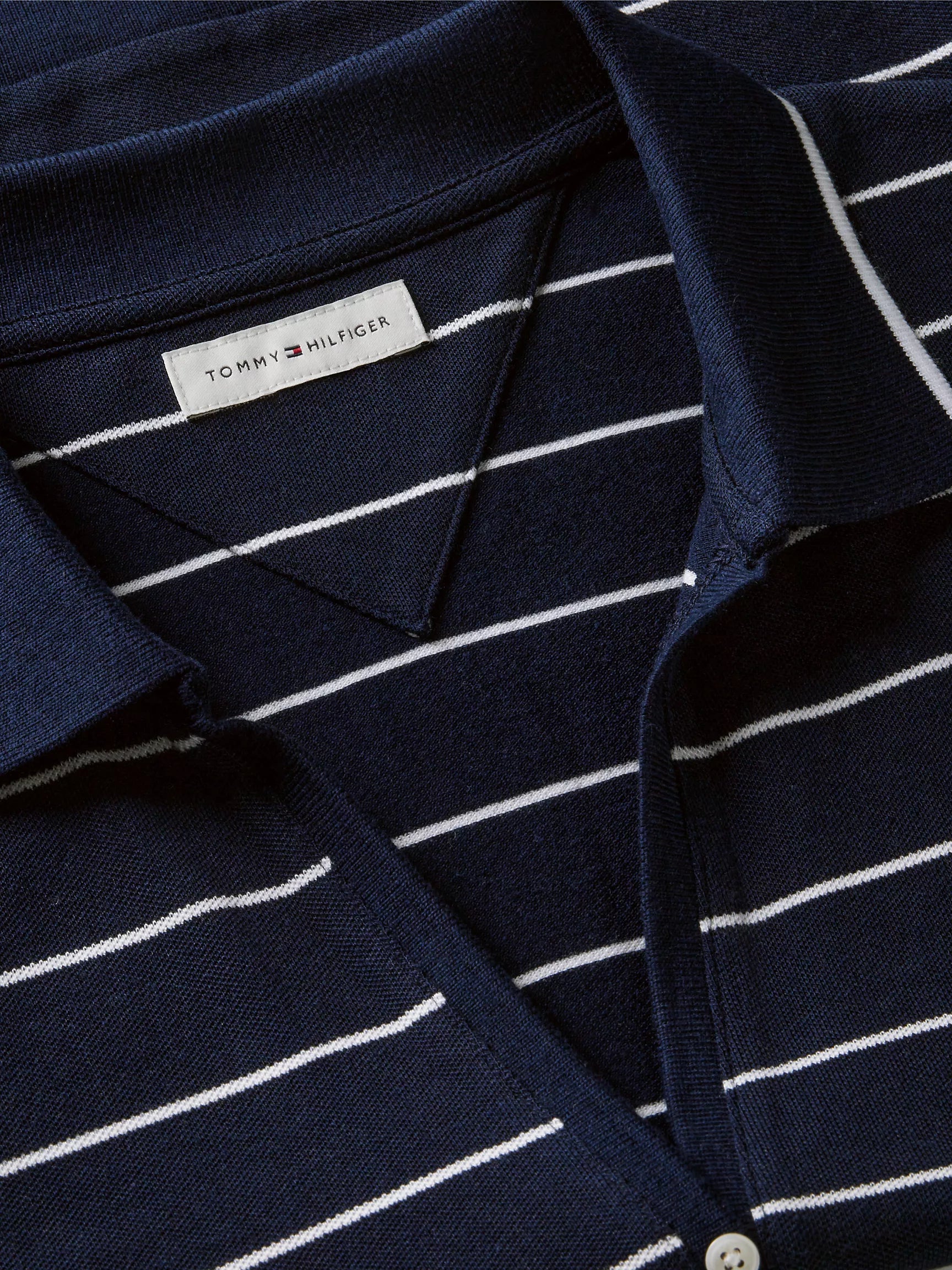 Navy Blue / Ivory Stripe