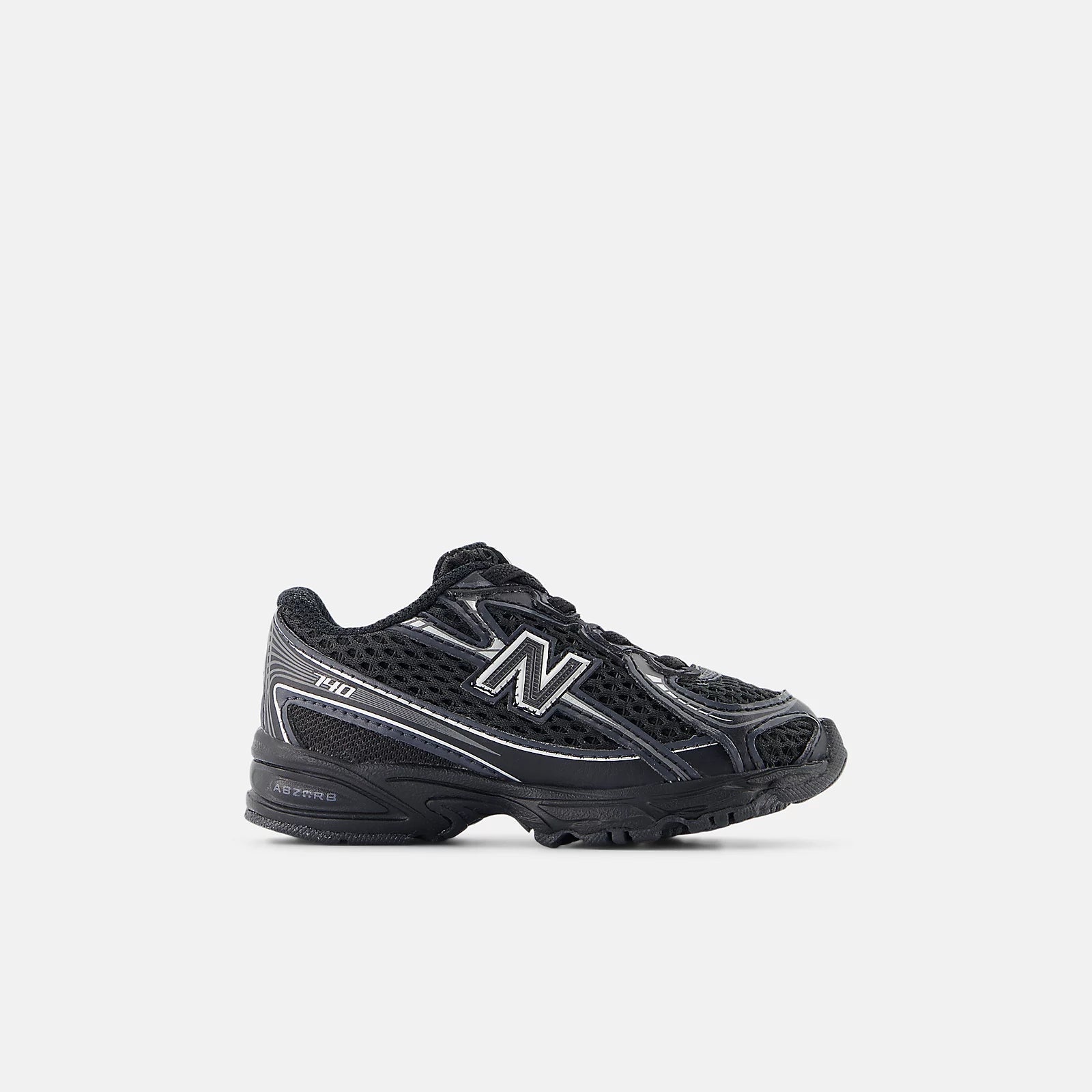 Black With Silver Metallic