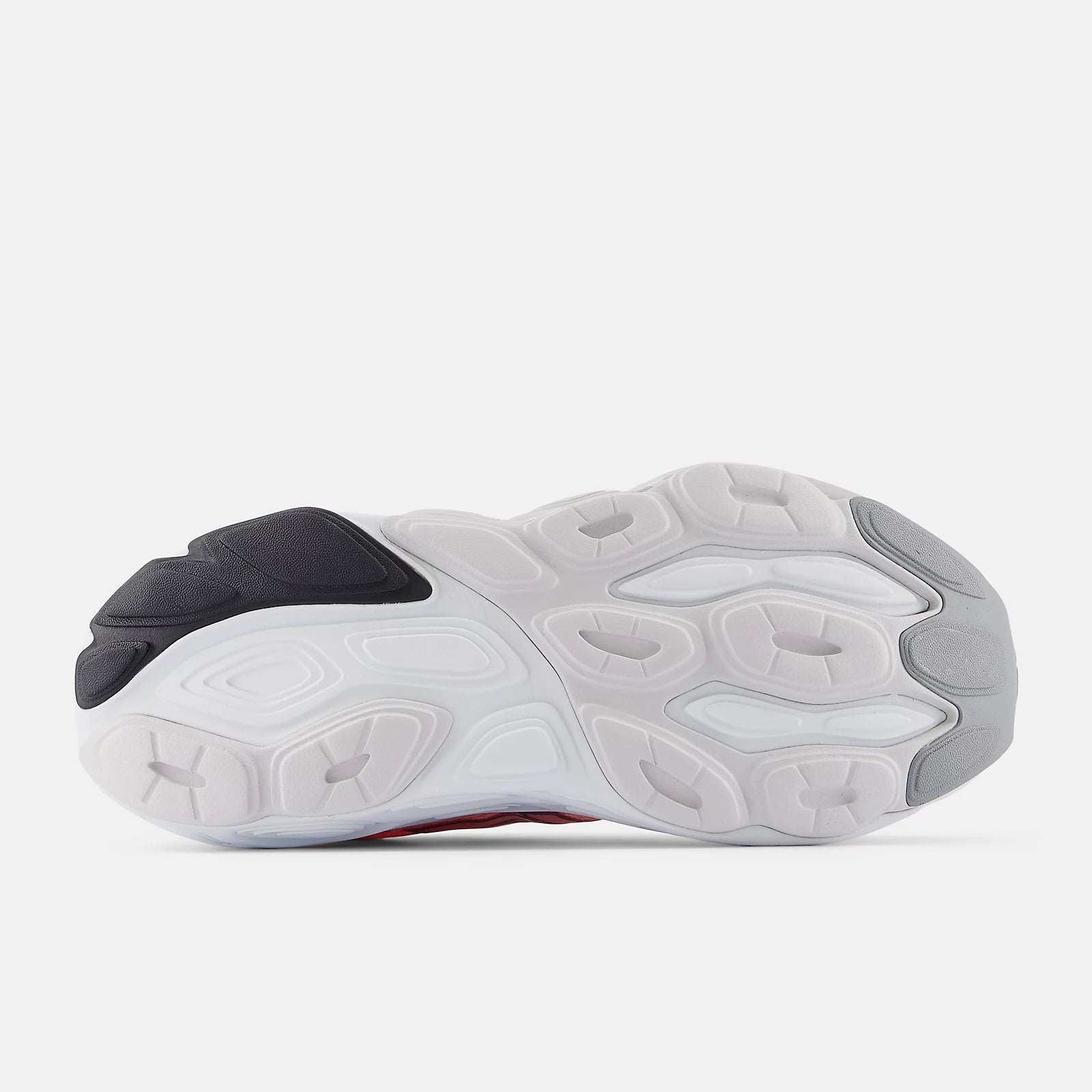 Urgent Red With Grey Matter And Silver Metallic
