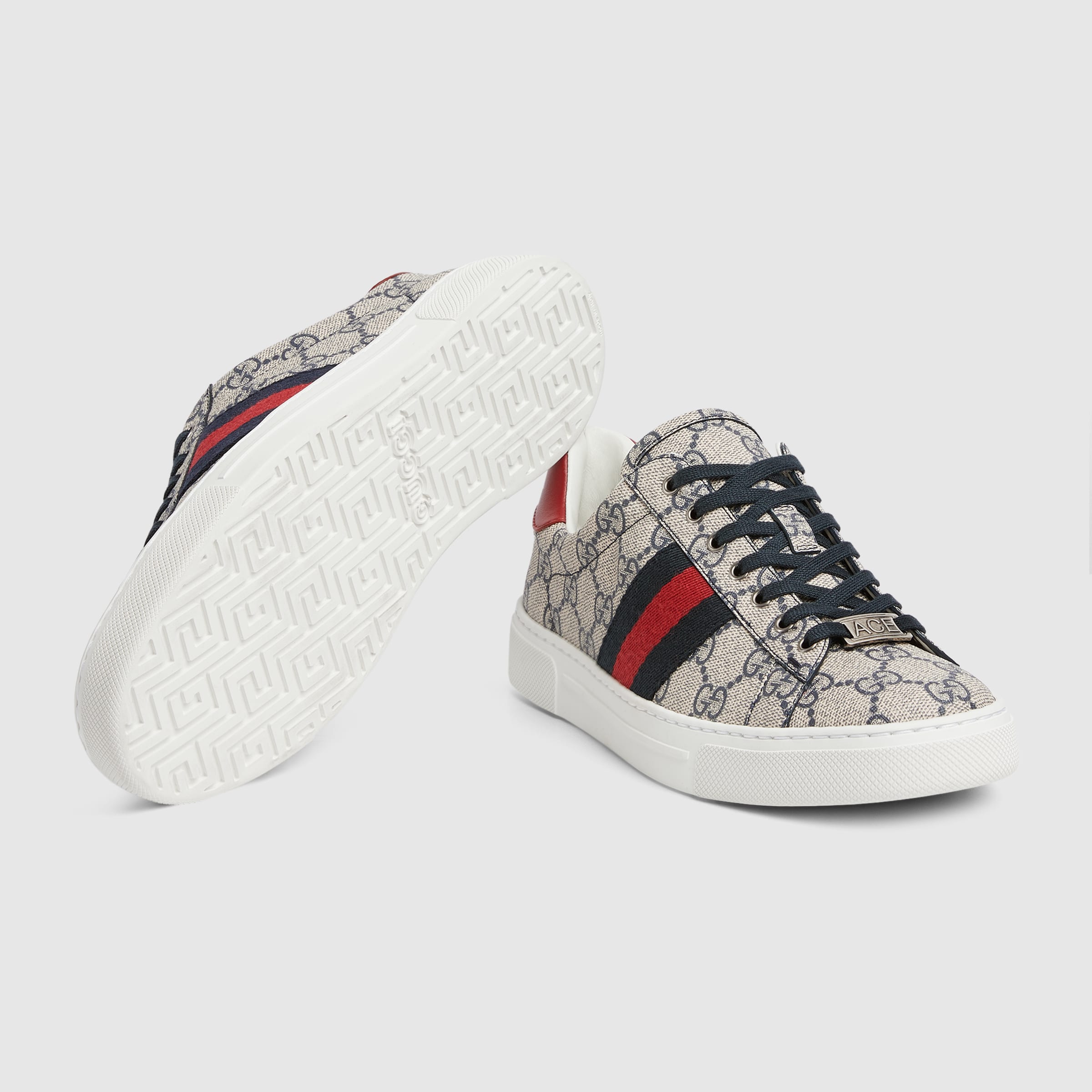 Supreme beige y azul