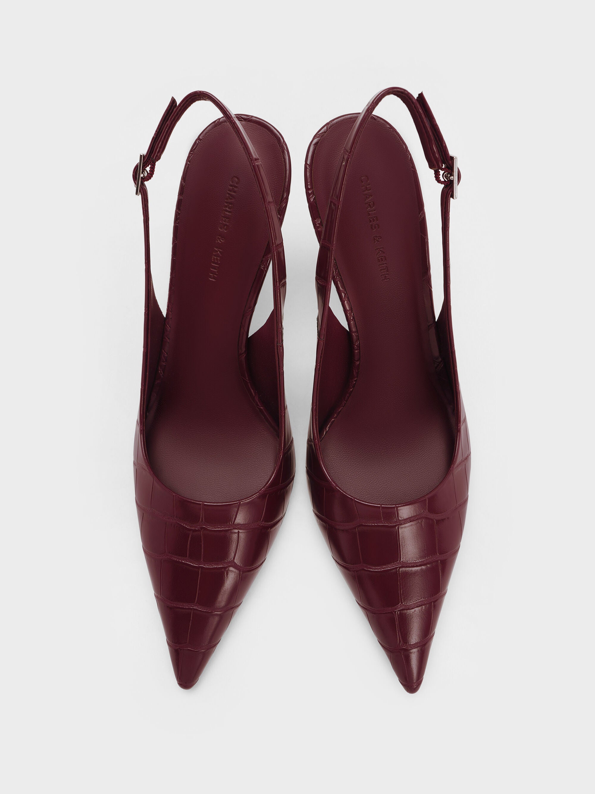 Animal Print Burgundy