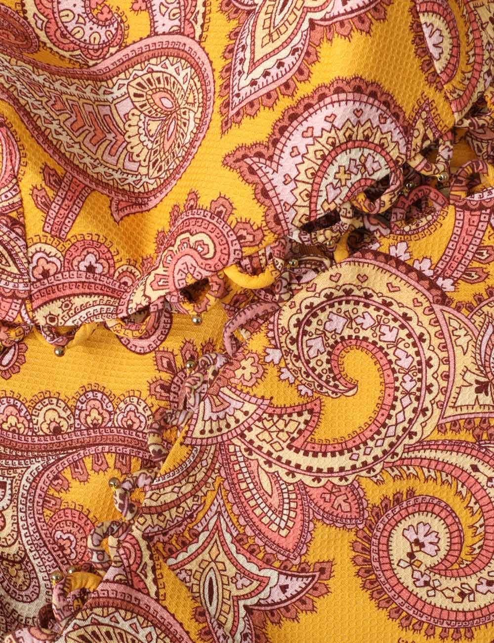 Mustard Paisley