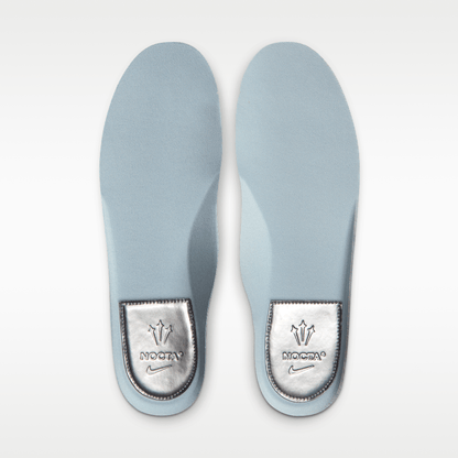 White/Metallic Silver/Cobalt Tint