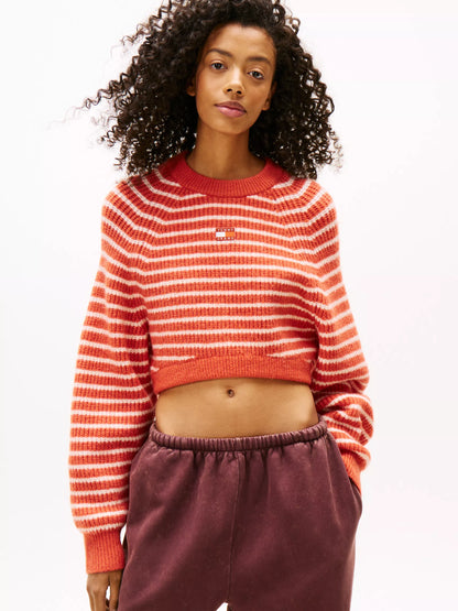 Rustic Coral / Stripe