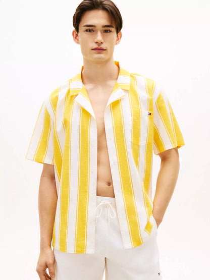 Summer Stripe Sunshower/White Stripe