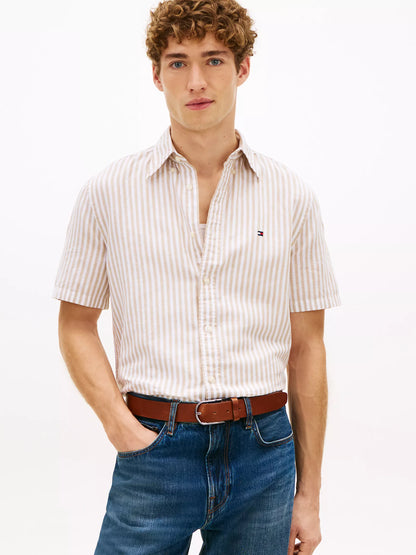 Sandalwood/White Stripe