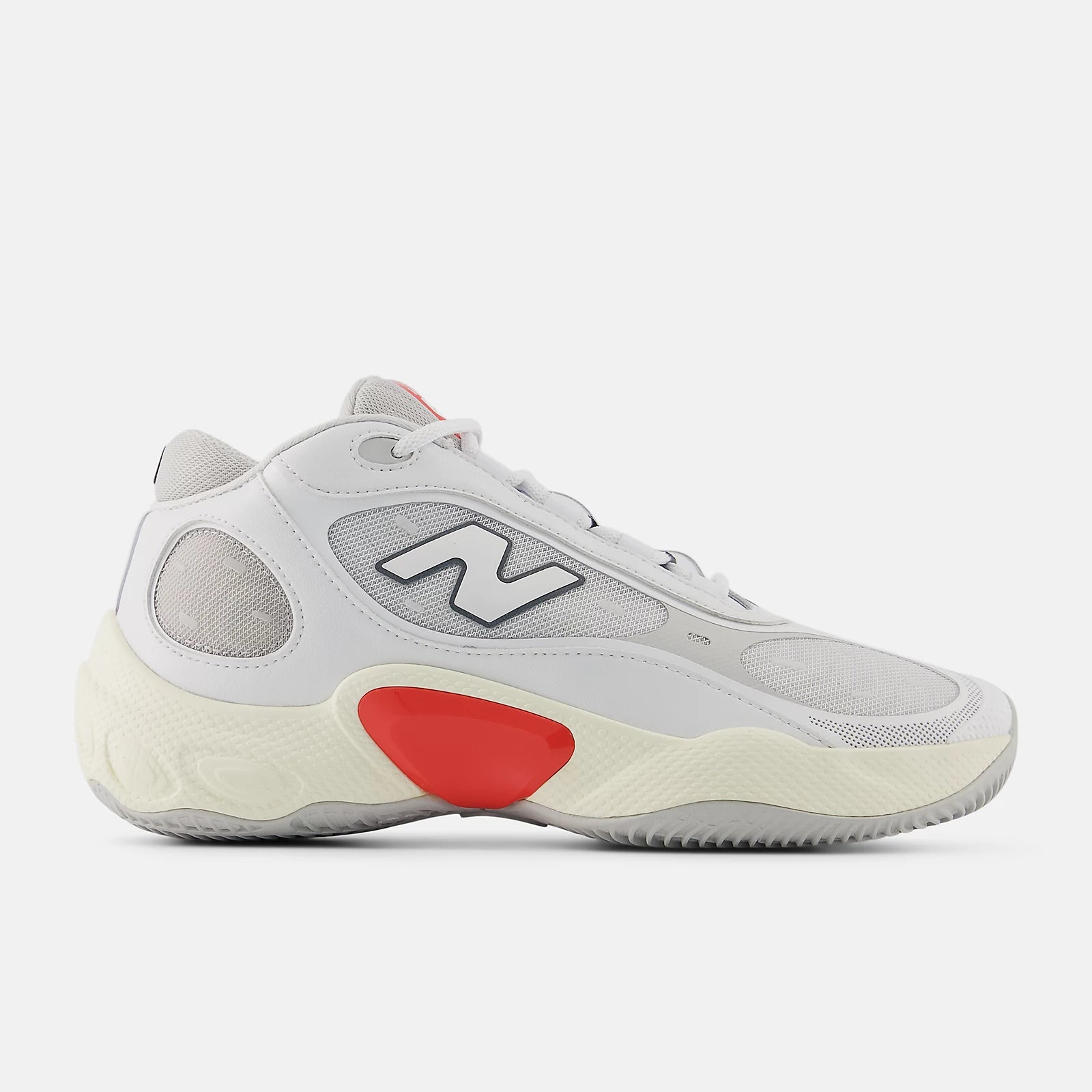 White With Blast Red