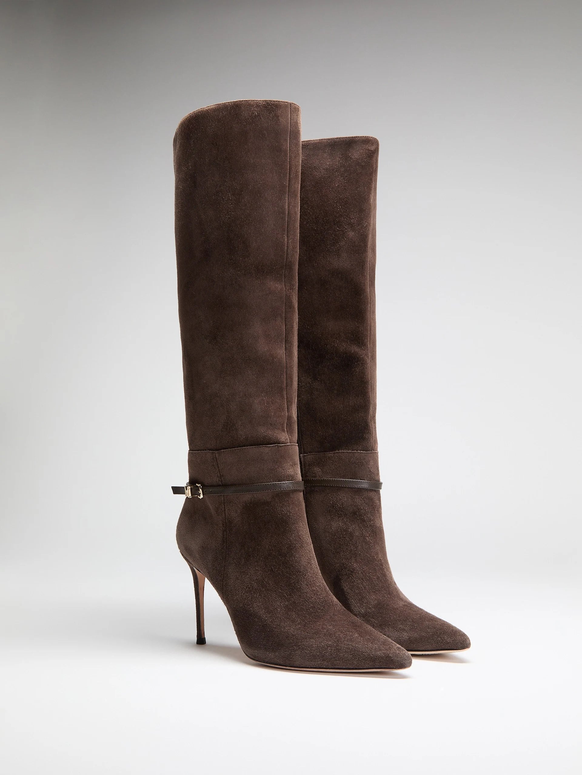 Chocolate Brownie Suede