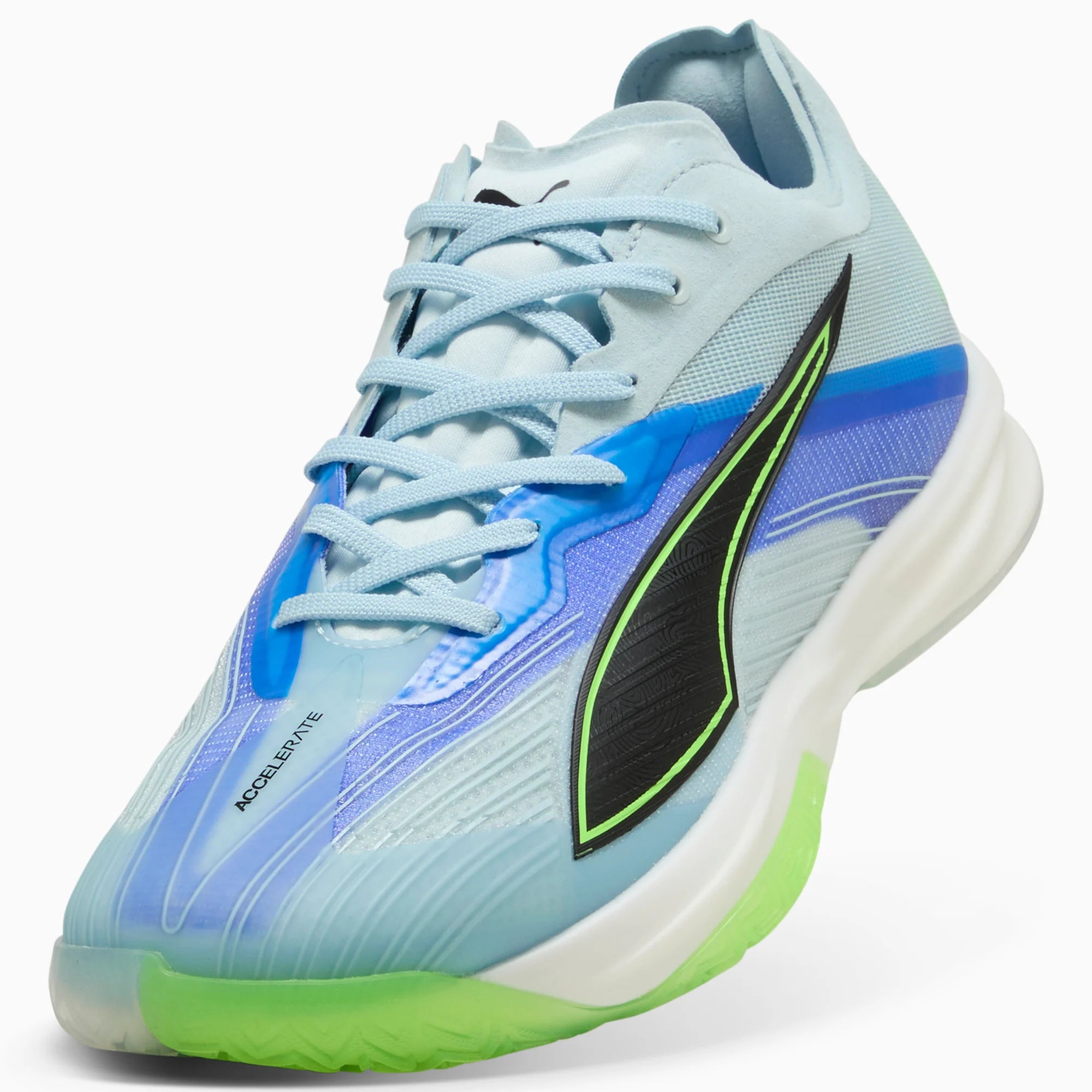 Aqua Glow-PUMA Black-Green Glare-Royal Sapphire