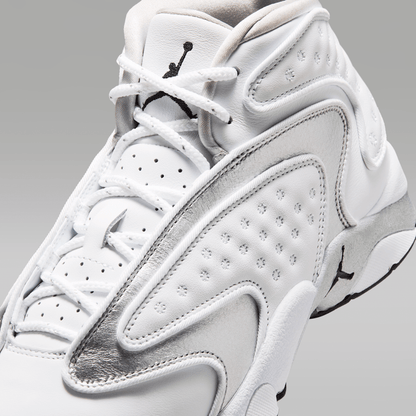 White/Black/Metallic Silver