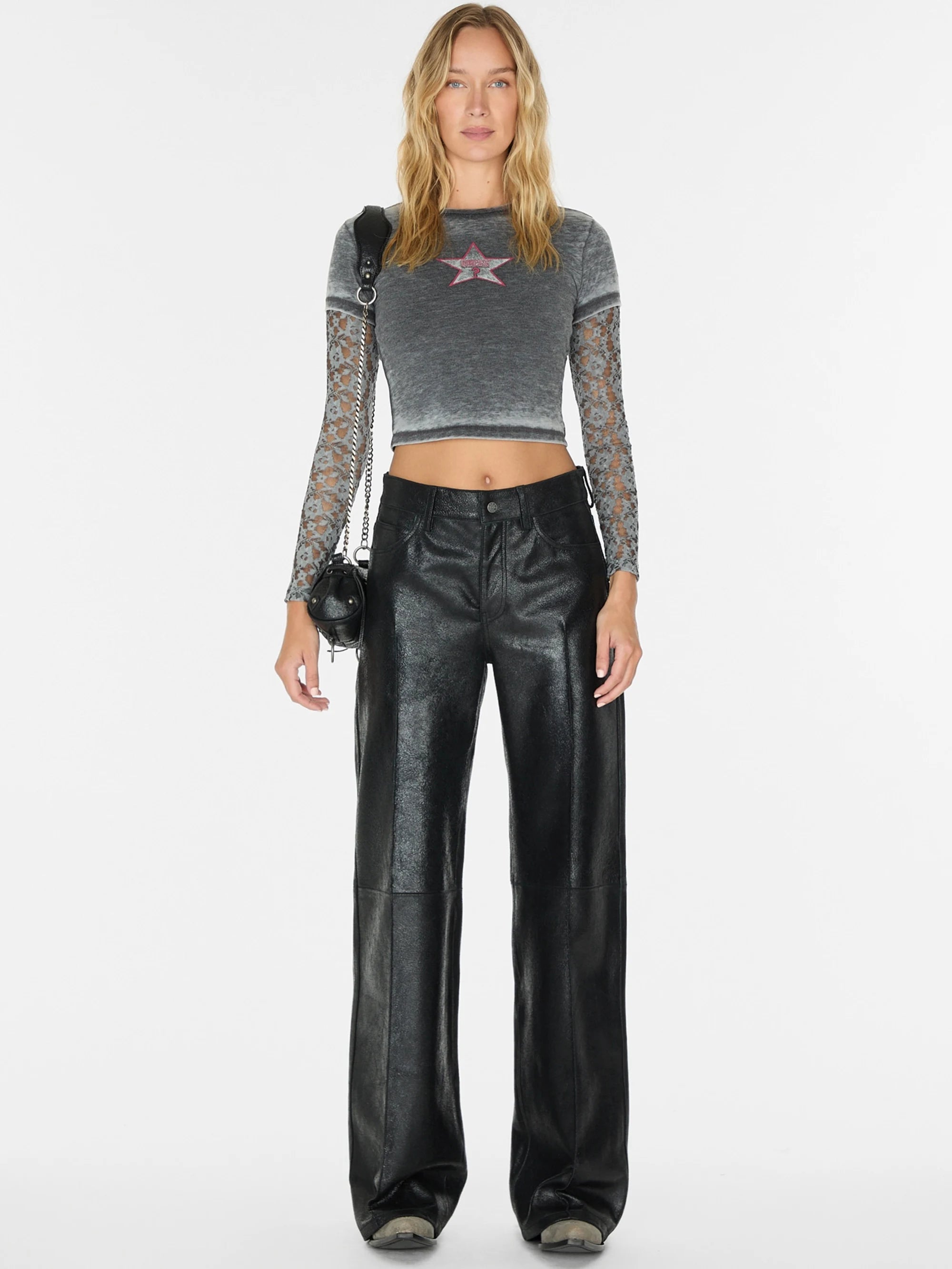 Washed Out Black Multi