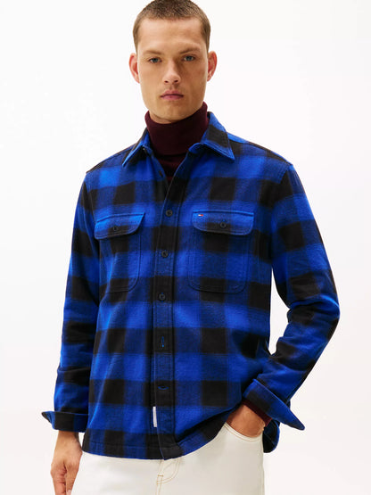 Wedge Blue Check