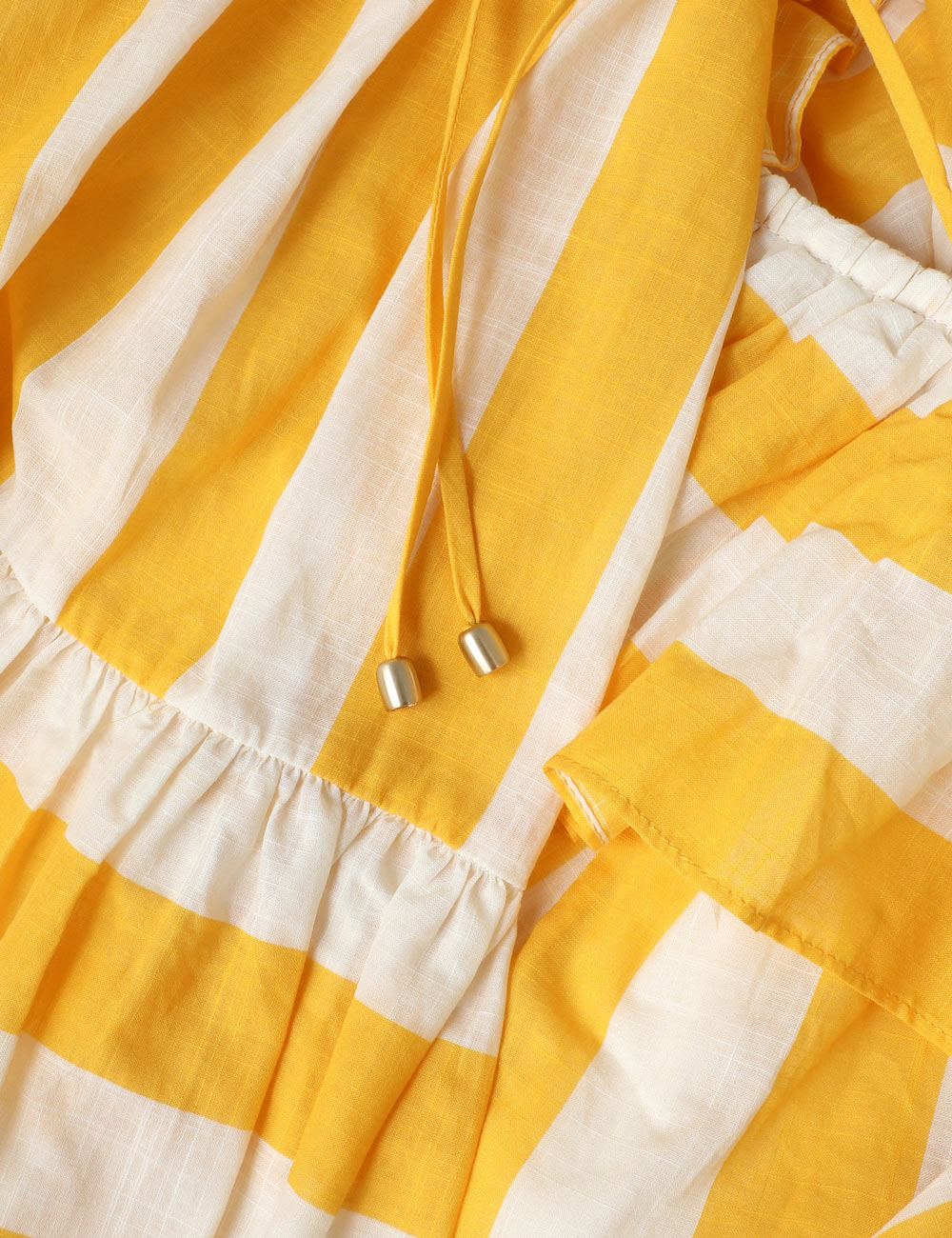 Yellow Cream Stripe
