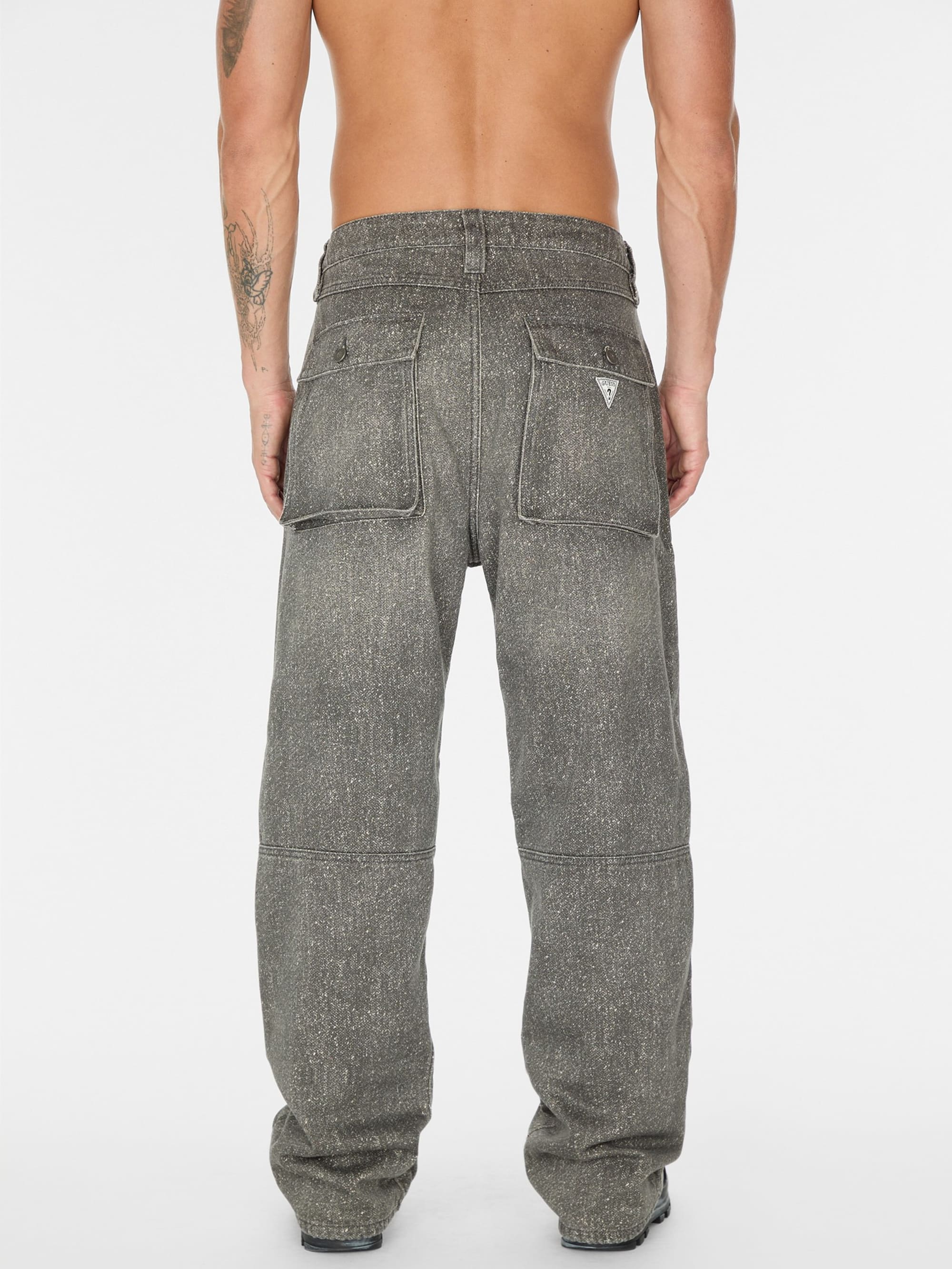 Gusa Printed Spec Denim