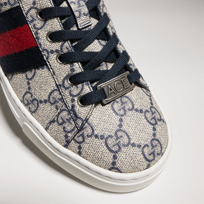 Supreme beige y azul