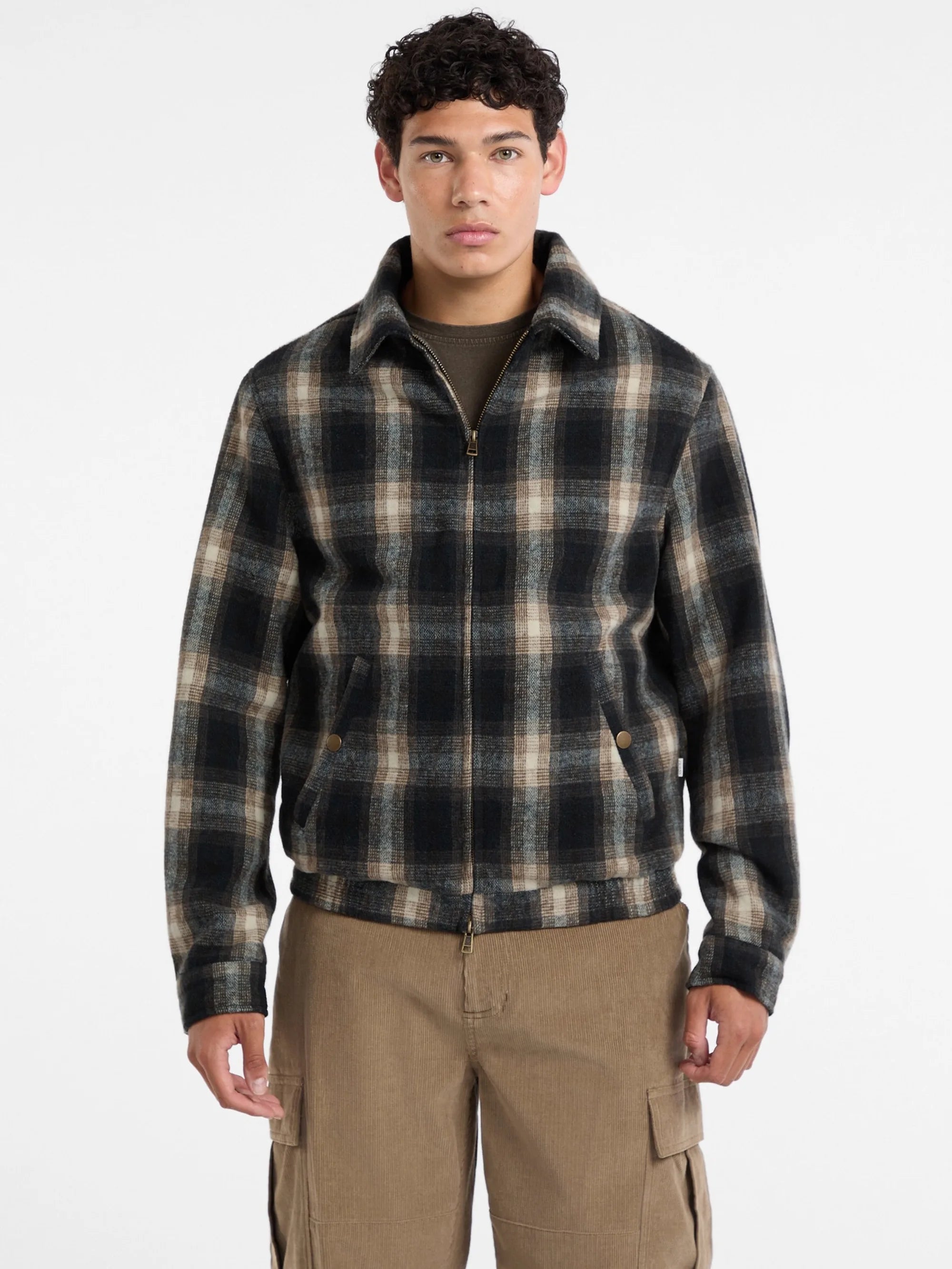 Dark Luxe Brown Check